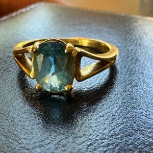18kt real gold not pleated size 5 custom made
